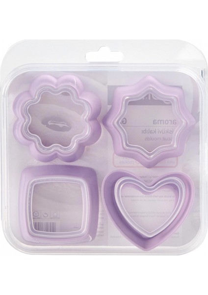 Aroma 4'lü Bisküvi Kalıbı modelleri