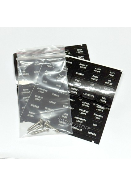 Marine Tekne Sigorta Kutusu Işık Ikazlı Şase Bareli B6 - 6 Sigorta fırsatları