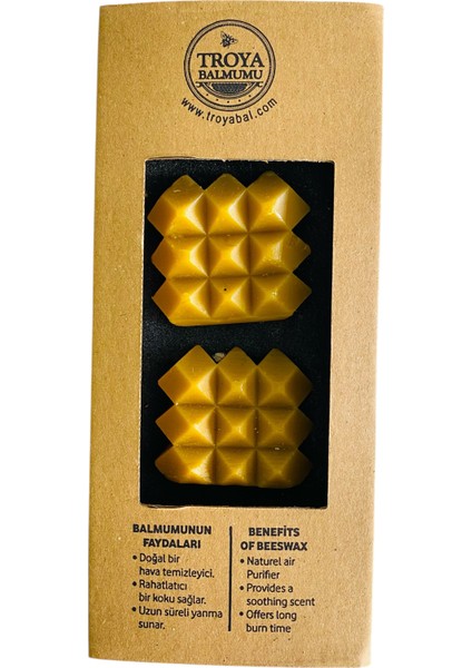 Troya Prizma 2’li Takım Bal Mumu
