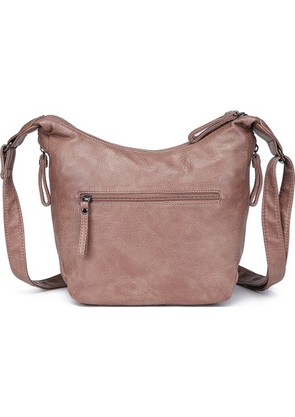 Barcelona Günlük Çapraz Askılı Kadın Postacı Çantası 1896 Vizon modelleri