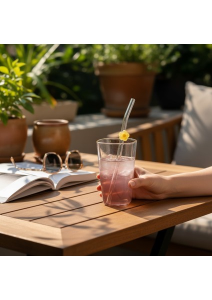 Cam Pipet Papatya Çiçek 1 Adet fiyatları