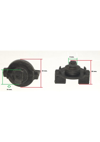 Klıps Tutucu Kelebek Agraf