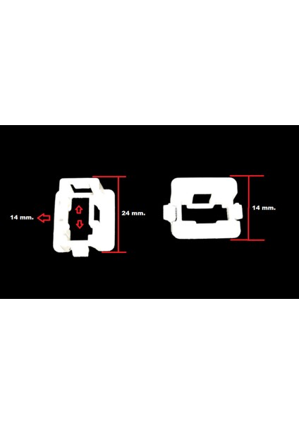Klıps Somun Tıpı Tutucu Agraf Ozel