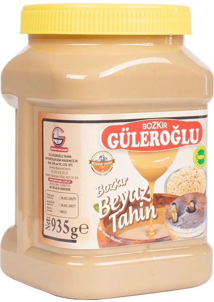 Güleroğlu Beyaz Bozkır Tahini Plastik Kutu Net 935 gr modelleri
