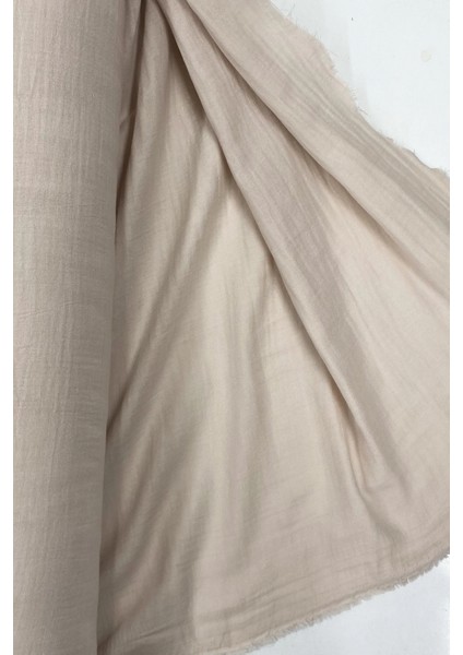 Çok Amaçlı Müslin Pamuklu Bebek Örtü ve Battaniye Kumaşı Müslin Bez Açık Pudra 33