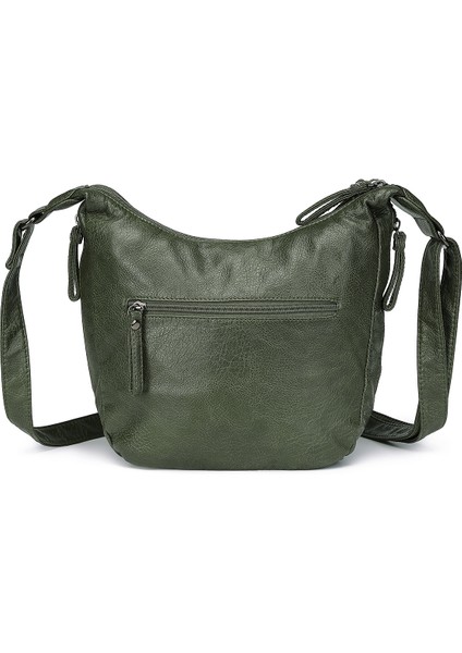 Barcelona Günlük Çapraz Askılı Kadın Postacı Çantası 1896 Yeşil modelleri