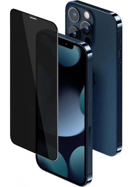 Iphone 13 Pro Max Uyumlu Hayalet Ekran Gizli Tam Kaplayan Kırılmaz Cam Seramik Ekran Koruyucu Film