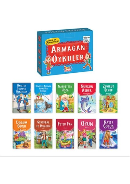 Armağan Öyküler– (10 Kitap+Soru Kitapçığı)