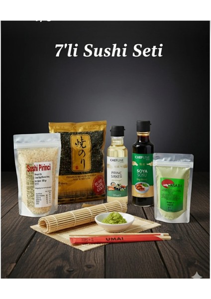 7'li Sushi Seti/ Suşi Seti
