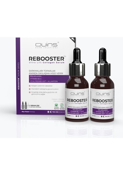 Rebooster Kırışıklık Karşıtı Kolajen Serum 2X30 ml