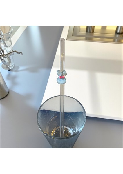 Cam Pipet Tavşan Kurdele 1 Adet