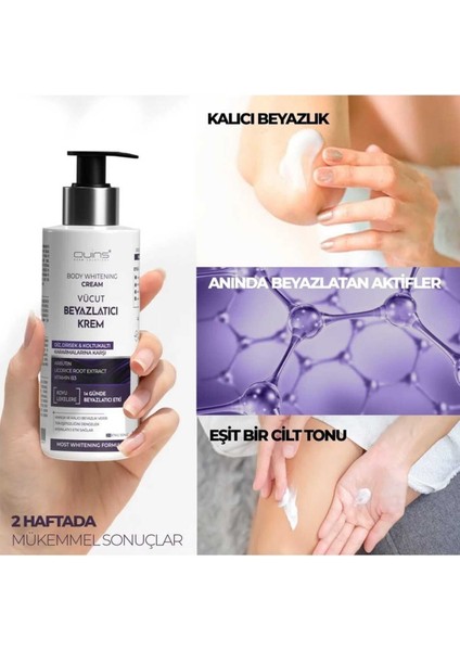 Kararma Karşıtı Vücut Beyazlatıcı Krem 200 ml modelleri