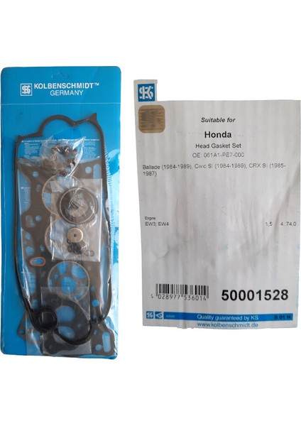 Honda Cıvıc-Crx 1.5 Sılındır Kapak Ust Conta TK.061A1-PE7-000