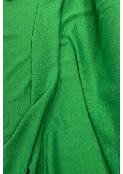 Keten Kumaş - Organik Kumaş - Perde Kumaşı - Ince Keten - Kıyafet Için Kumaş Örtü Çimen Yeşili 41 fiyatları