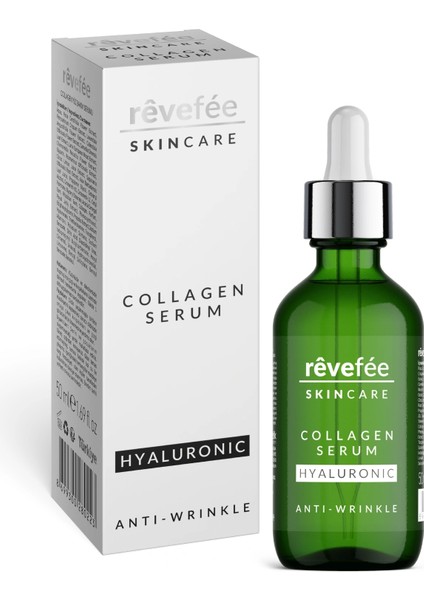 Skincare Kolajen Serum Hyalüronik Asit Anti-Wrinkle-Nemlendirici 50 ml
