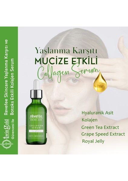 Skincare Kolajen Serum Hyalüronik Asit Anti-Wrinkle-Nemlendirici 50 ml modelleri