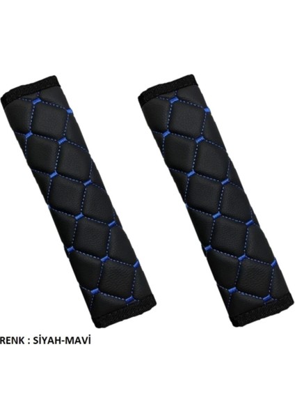 Puma 2019 Sonrası Uyumlu Emniyet Kemer Konforu Renk-Siyah-Mavi