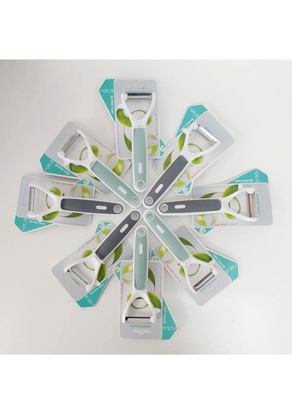 Lazer Kesim "ergonomik Tasarım" Pratik Sebze Meyve Soyacağı RT501 modelleri