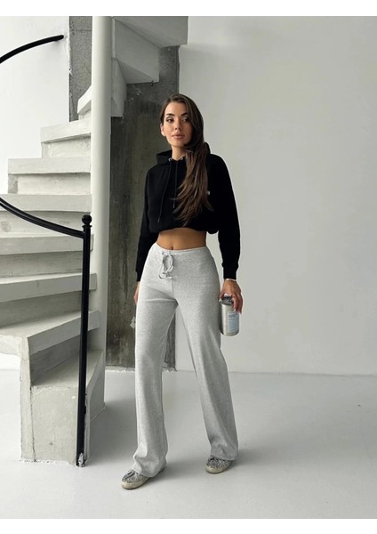 Fit Comfort Gri Salaş Pantolon A6011 modelleri