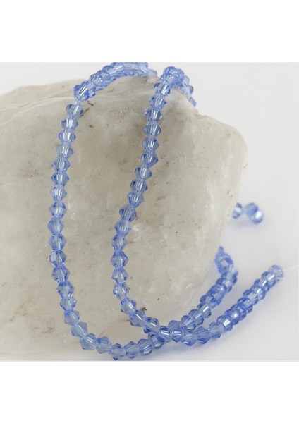 Zengezur 4x4 mm Arpa Kesim Kristal Taş-Açık Mavi fiyatları