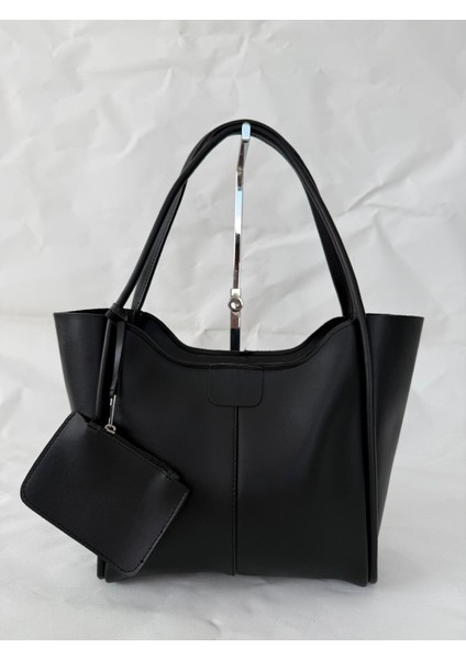 Trendy ve Çok Yönlü: Büyük Boy Omuz ve El Çantası | Ek Cüzdan Detaylı | 4 Renk Seçeneği Geniş Çanta