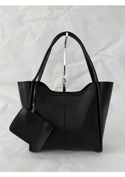 Trendy ve Çok Yönlü: Büyük Boy Omuz ve El Çantası | Ek Cüzdan Detaylı | 4 Renk Seçeneği Geniş Çanta modelleri