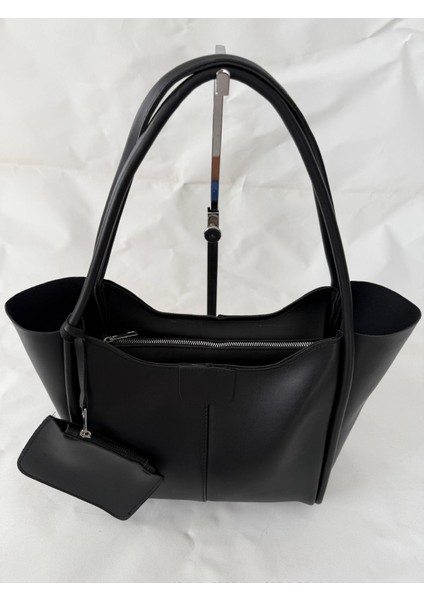 Trendy ve Çok Yönlü: Büyük Boy Omuz ve El Çantası | Ek Cüzdan Detaylı | 4 Renk Seçeneği Geniş Çanta fırsatları