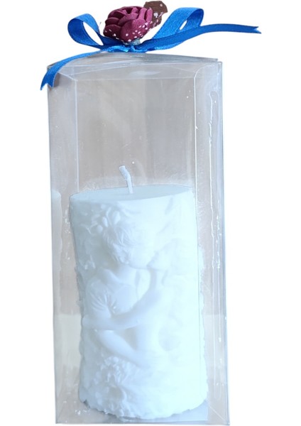 Dekoratif Mum (Romantik Aşıklar Figürlü –beyaz Renk -Kokulu Doğal) fiyatları