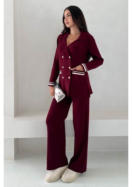 Zamansız Şıklık: Kadın Triko Takım (Ceket & Pantolon) - Yeni Sezon Koleksiyonu 3006 fiyatları