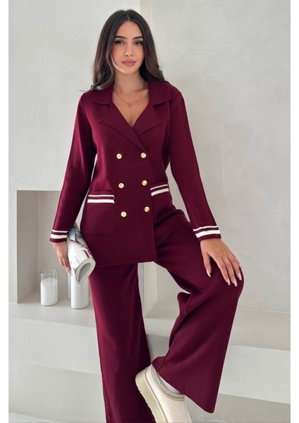 Zamansız Şıklık: Kadın Triko Takım (Ceket & Pantolon) - Yeni Sezon Koleksiyonu 3006 indirimleri