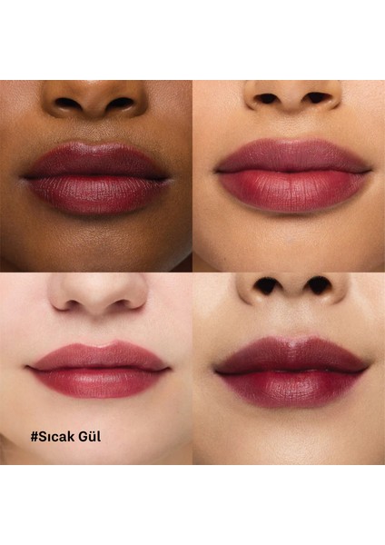 Soyulabilir Ruj Dudak Dövmesi 2 Li Set Sıcak Gül & Klasik Nude fırsatları