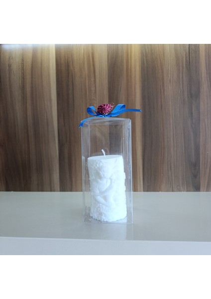 Dekoratif Mum (Romantik Aşıklar Figürlü –beyaz Renk -Kokulu Doğal) fırsatları