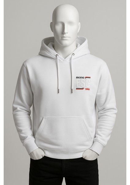 Oversize %100 Pamuk Double Face Kapüşonlu Kanguru Cepli Sweatshirt Rahat Kalıp, Şık ve Konforlu Günlük Kombin indirimleri