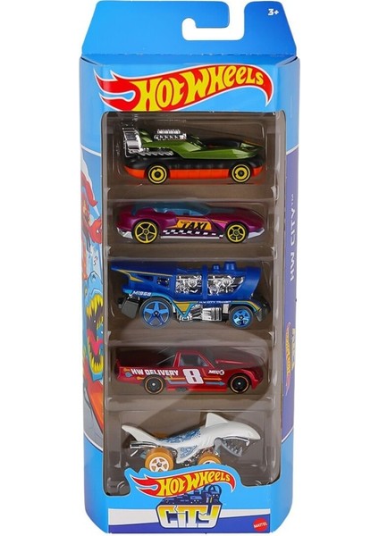 Nessiworld 1806 Hot Wheels Beşli Araba Seti fiyatları
