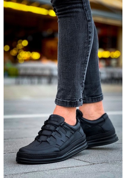Erkek Siyah Spor Ayakkabı MN040