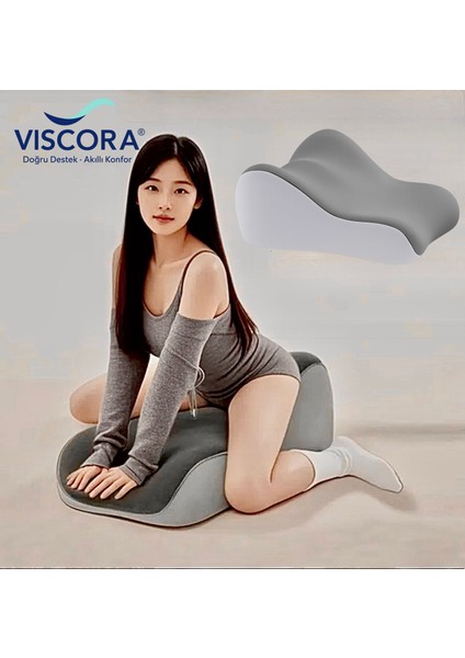 Ortopedik Vücut Destek Minderi – Yapı Visco-Yıkanabilir Kılıf – Ofis/ev/yatak fırsatları