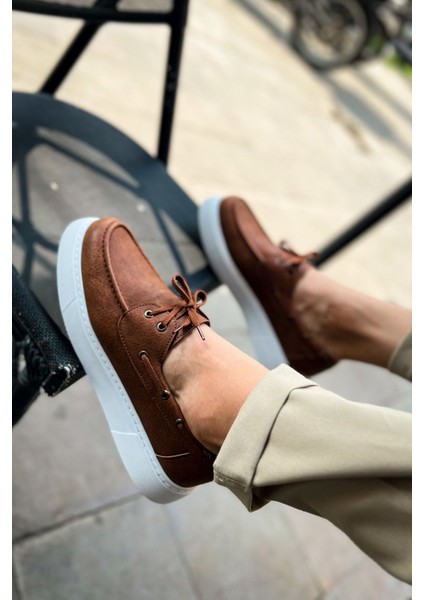 Torrini Premium Günlük Bağcıklı Casual Erkek Ayakkabı Taba fırsatları