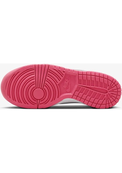 Dunk Low Pembe Beyaz Deri Kadın Sneaker Spor Ayakkabı - FB9109-102 fırsatları