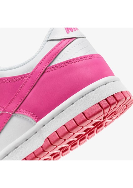 Dunk Low Pembe Beyaz Deri Kadın Sneaker Spor Ayakkabı - FB9109-102 indirimleri