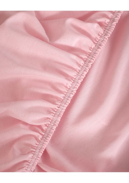 Pembe Çift Kişilik Lastikli Çarşaf fırsatları