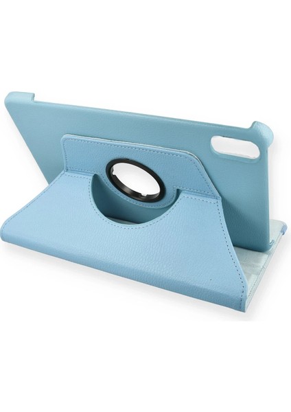 Ds-Derin Newface Xiaomi Redmi Pad 2 Kılıf 360 Tablet Deri Kılıf - Turkuaz