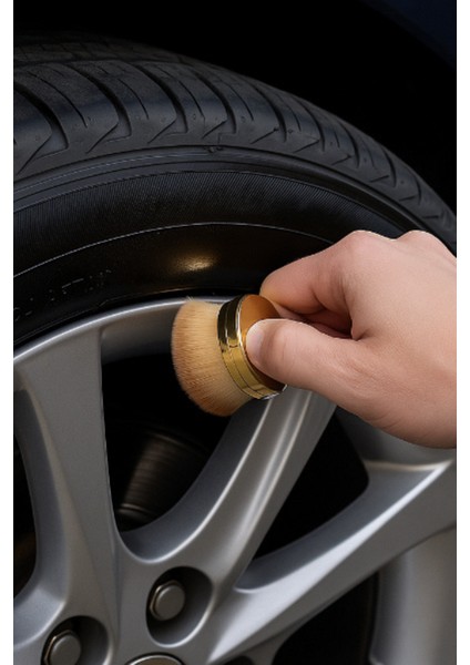 Büro Ev Ofis Arabası Için Araç Dışı Oto Lastik Jantı Parlatıcı Kormalı Fırça modelleri