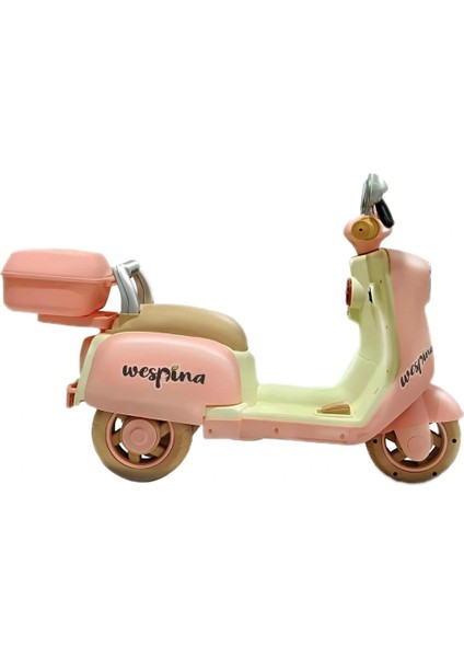 Nessiworld Wespina Kumandalı Akülü Motor 6V Pembe Wpak5