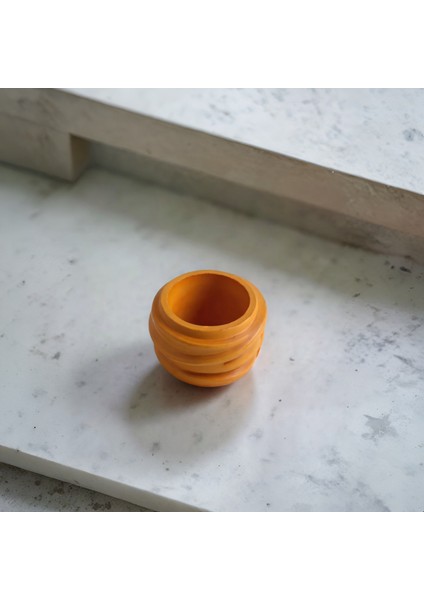 Katmanlı Modern Dekoratif Sarı Obje fiyatları