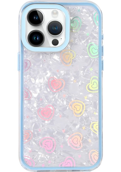 Ds-Derin Newface Apple Iphone 16 Pro Lumi Desenli Kapak - Mavi modelleri