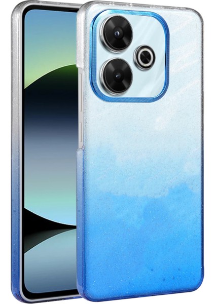 Ds-Derin Newface Xiaomi Redmi 13 4g Glossy Kapak - Mavi