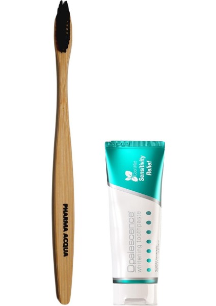 Sensitivity Relief Hassas Dişler Için Diş Macunu 28 gr + Pharma Acqua Bambu Yumuşak Diş Fırçası