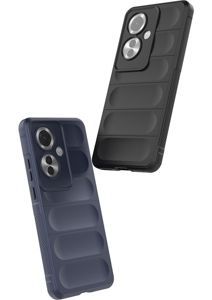 Oppo Reno 11F 5g Kılıf Esnek Tpu Oyuklu Arka Yüzey Tasarımlı Zore Etnik Silikon Kapak