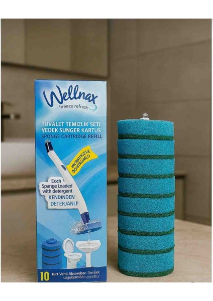 Tuvalet,Lavabo Temizlik 10LU Sünger Seti