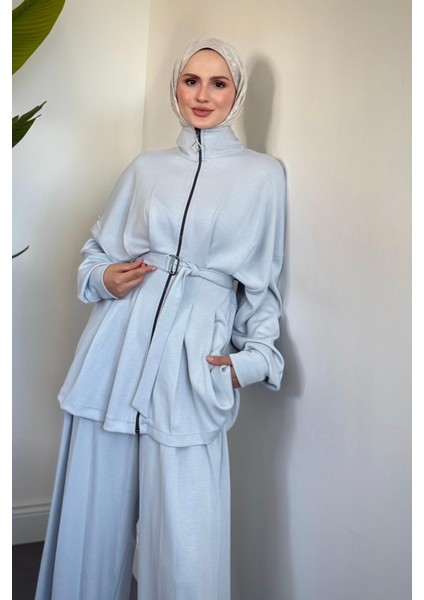 Lendor Palazzo Pantolon Takım Bebe Mavisi modelleri